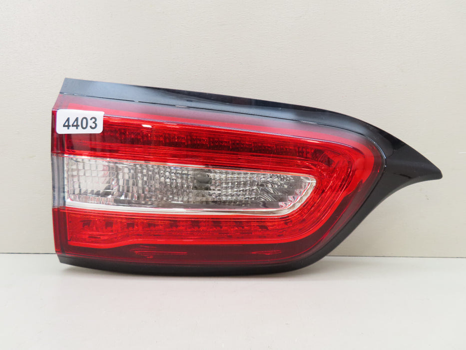 2014-2018 JEEP CHEROKEE REAR LEFT DRIVER SIDE TAIL LIGHT INNER OEM 68275964AG