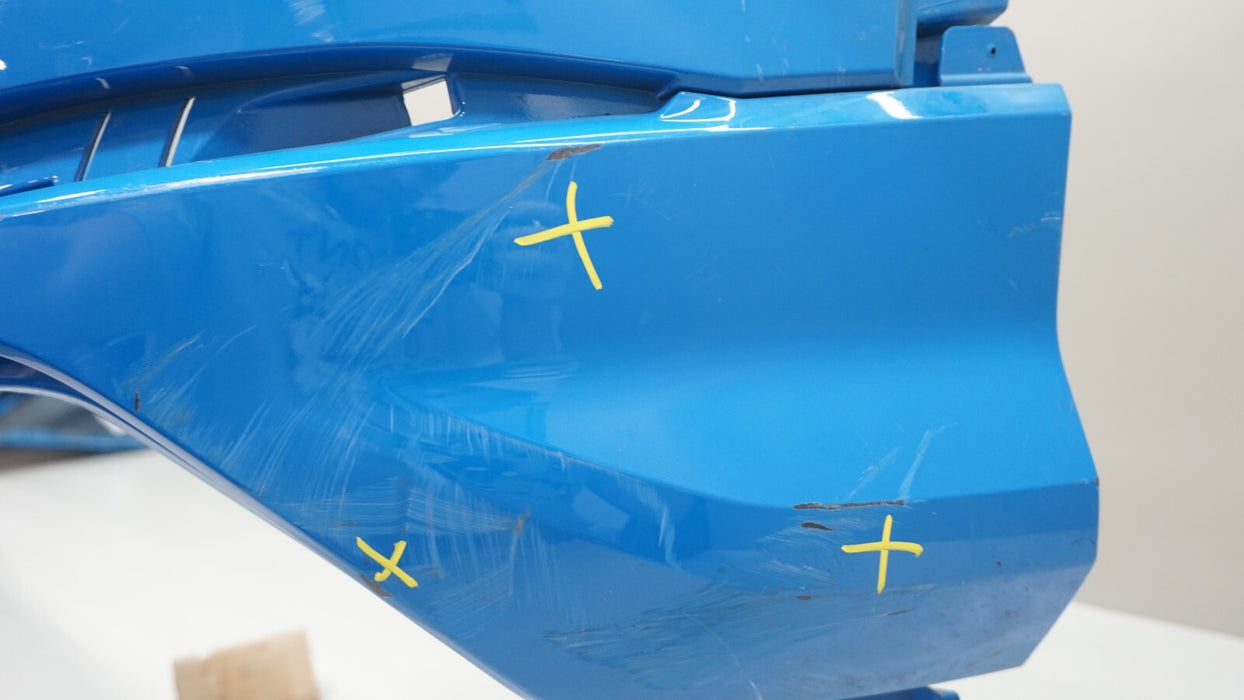 2019-2022 AUDI Q3 S-LINE REAR BUMPER COVER W/ LOWER 83A807511 OEM 19 20 21 22