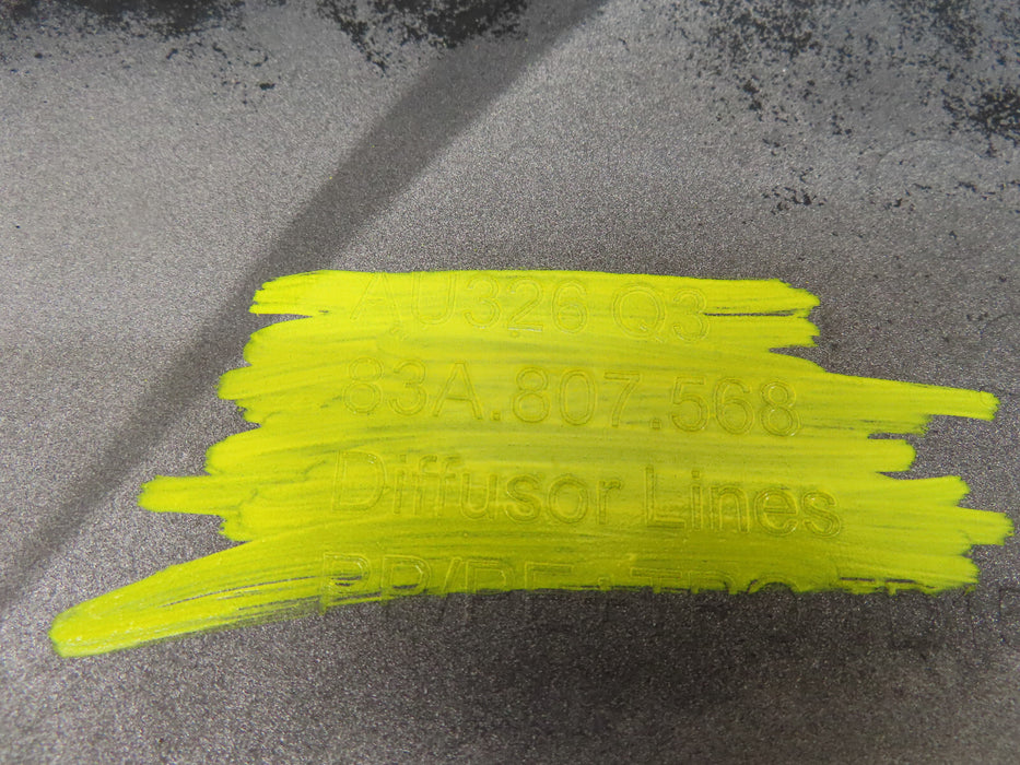 2019-2022 AUDI Q3 REAR LOWER BUMPER COVER W/VALANCE OEM 83A807568