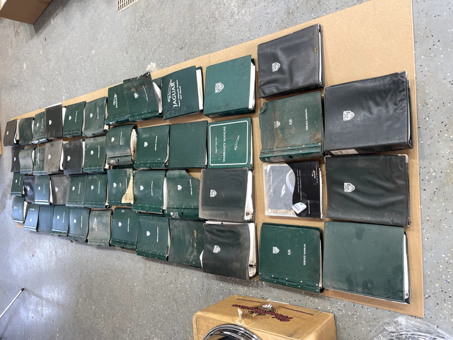 RARE* 48 TOTAL SERVICE BOOK MANUAL LOT ENGINE TRANSMISSION JAGUAR XJ6-XJ12 AJ1