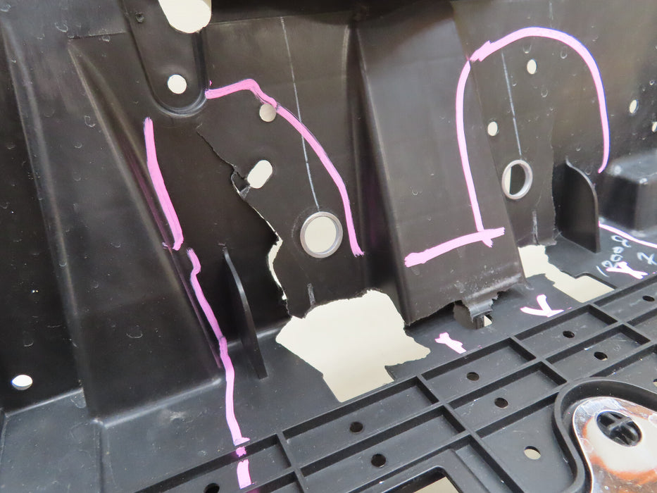 2019-2022 DODGE RAM 2500 3500 REAR BUMPER METAL OEM 68525078AA