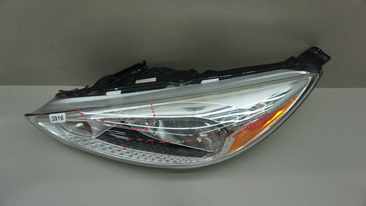 2015-2018 FORD FOCUS FRONT LH LEFT DRIVER SIDE HEADLIGHT OEM F1EB13W030