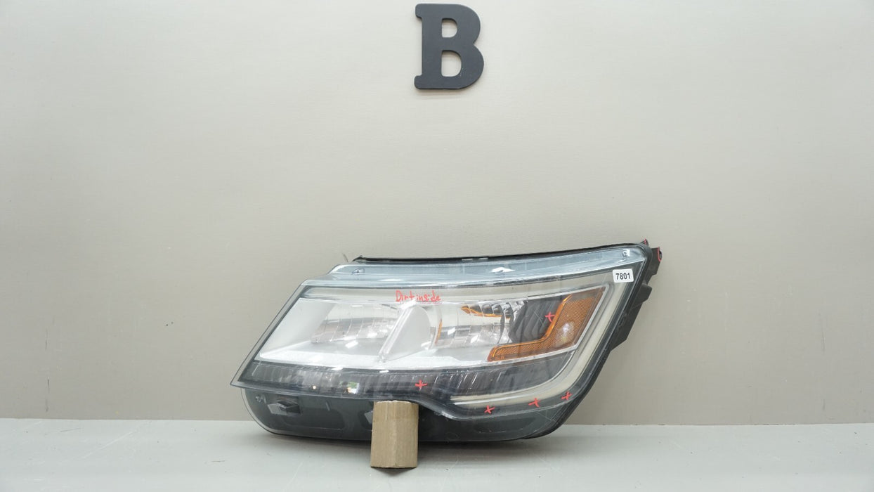 2016-2019 FORD EXPLORER FRONT LH LEFT DRIVER SIDE HEADLIGHT LED OEM 16 17 18 19