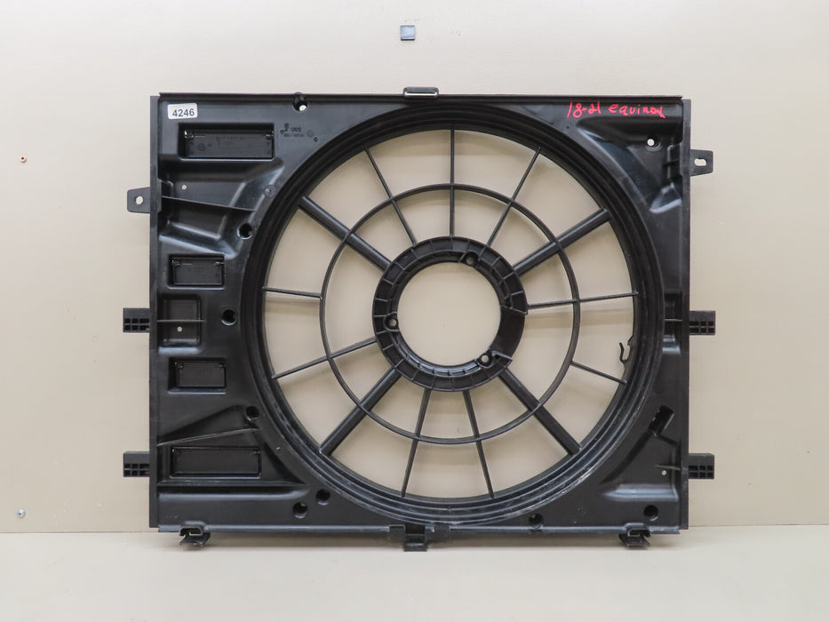 2018-2021 CHEVROLET EQUINOX FRONT RADIATOR COOLINF FAN SHUTTER OEM 85109720