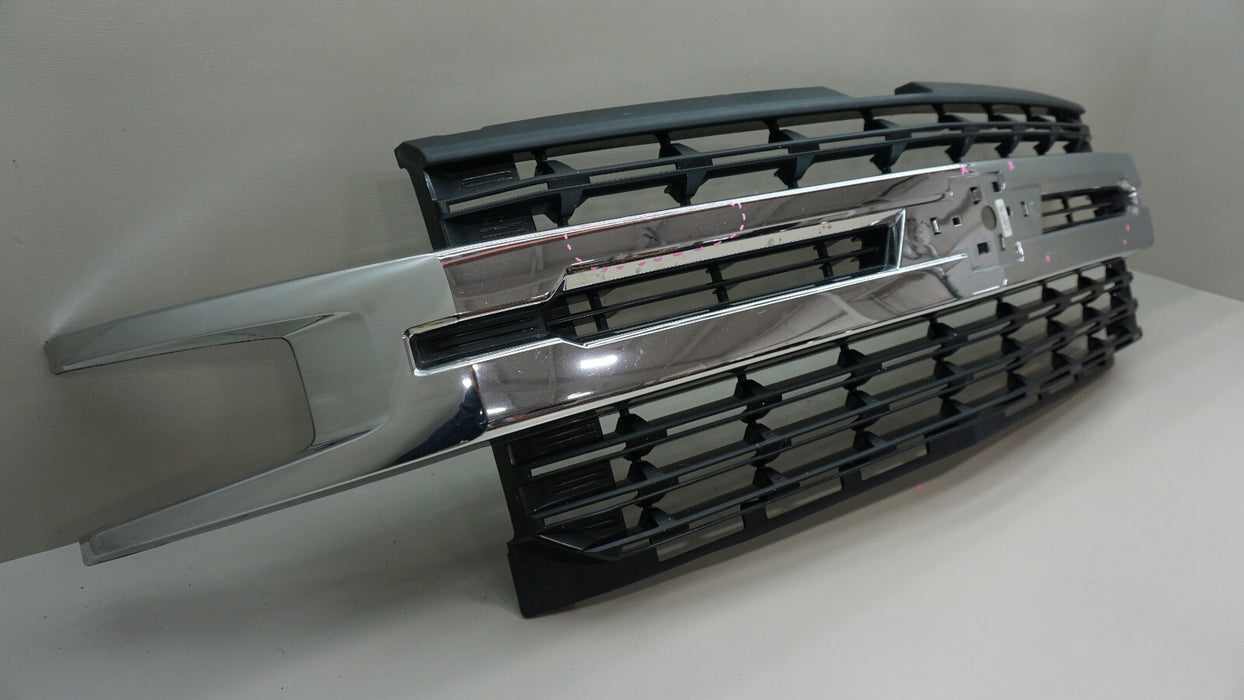 2019-2022 CHEVROLET SILVERADO 1500 FRONT MAIN GRILLE 84128450 OEM 19 20 21 22
