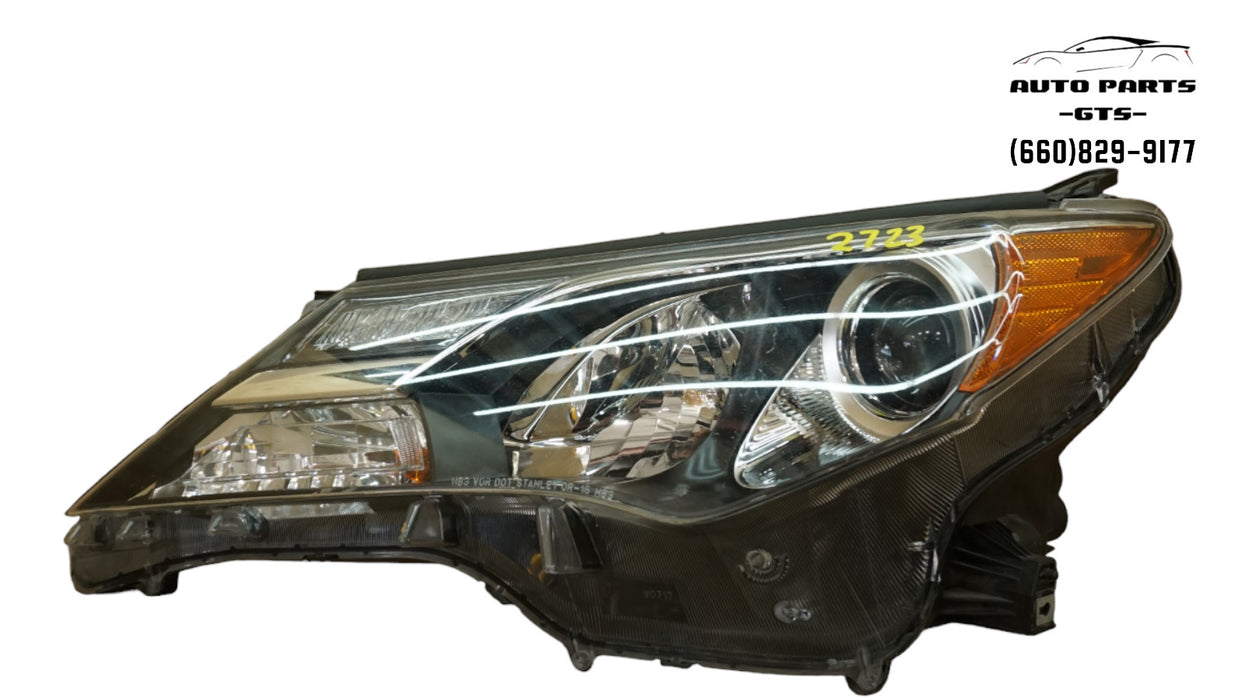 2013-2015 TOYOTA RAV4 FRONT LEFT DRIVER SIDE HEADLIGHT HALOGEN OEM 13 14 15