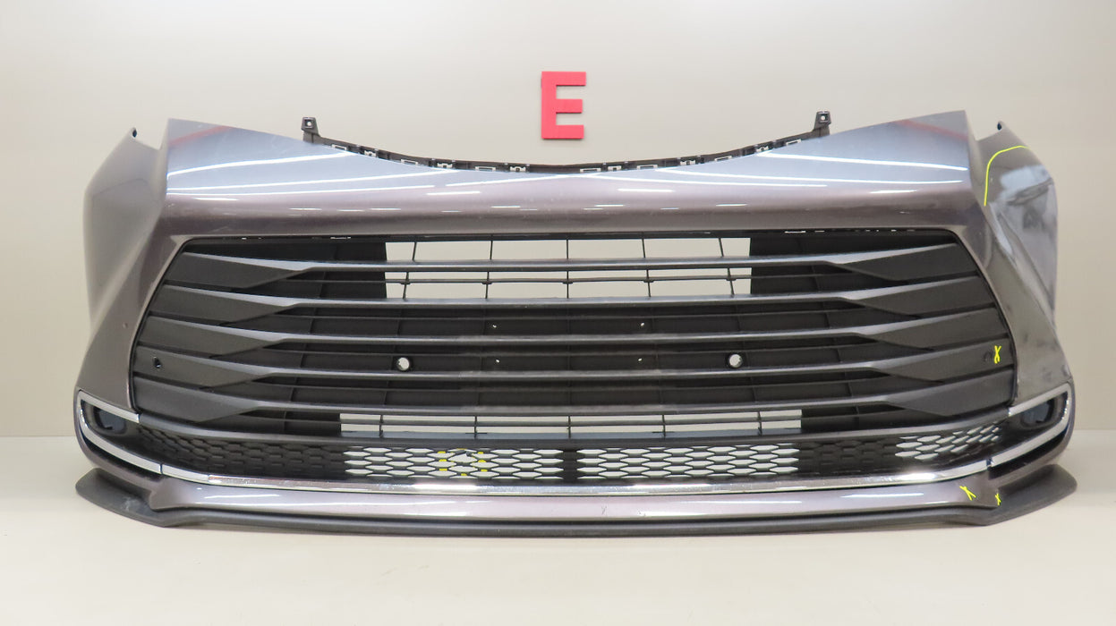 2021-2025 TOYOTA SIENNA FRONT BUMPER COVER W/GRILLE OEM