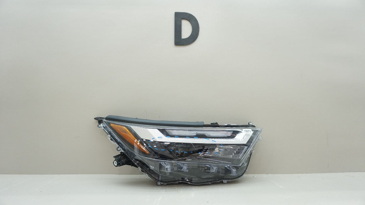 2022-2023 TOYOTA RAV4 FRONT RIGHT PASSENGER SIDE HEADLIGHT LED OEM