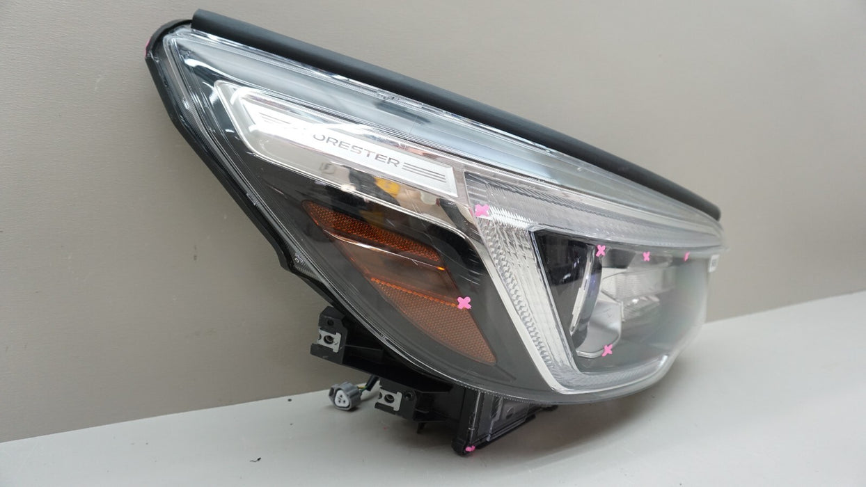 2019-2021 SUBARU FORESTER FRONT RIGHT PASSENGER HEADLIGHT LED OEM 2020