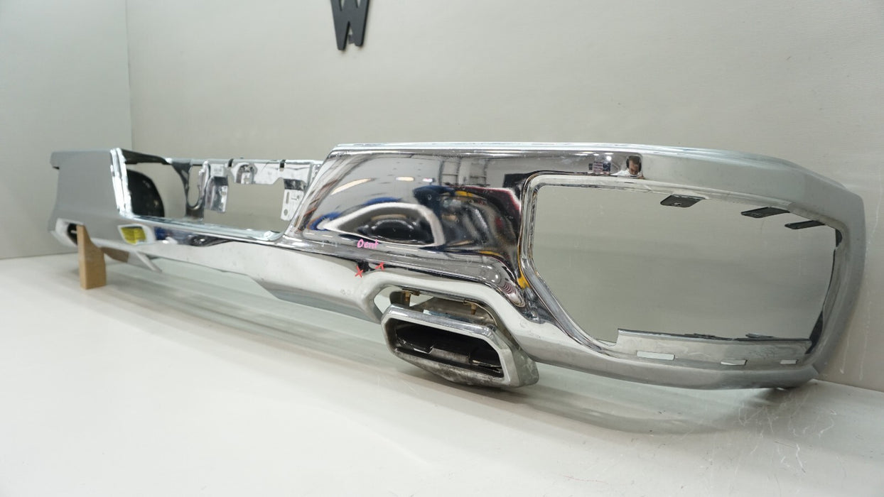 2019-2022 CHEVROLET SILVERADO GMC SIERRA 1500 REAR BUMPER METAL OEM 84429050