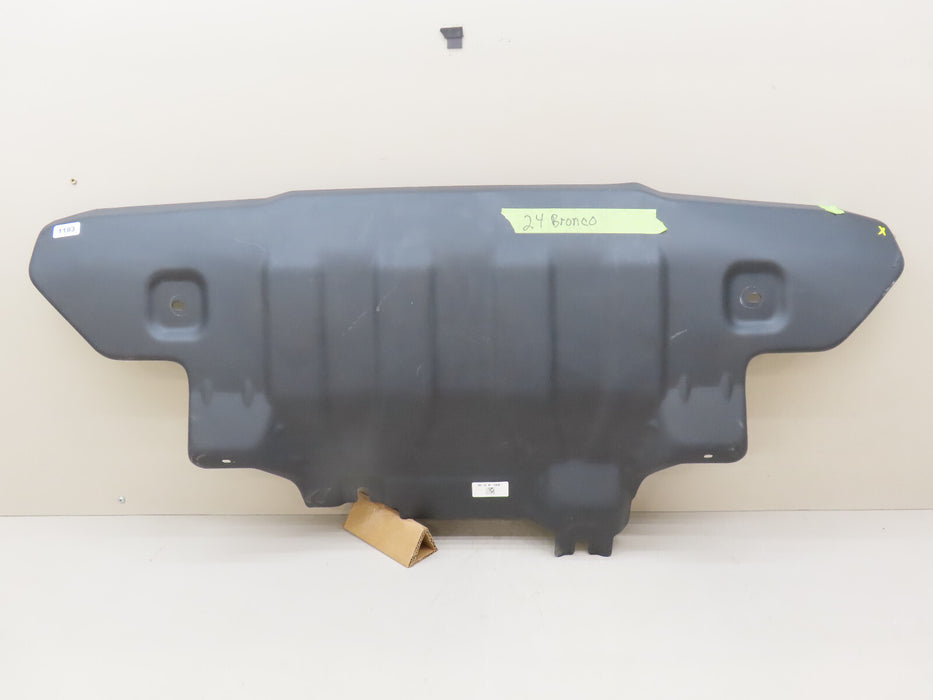 2021-2024 FORD BRONCO FRONT UNDER BODY SPLASH GUARD SKID PLATE OEM MB3C5R108BC