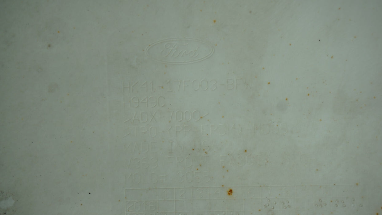 2015-2018 FORD TRANSIT VAN 250 350 FRONT UPPER BUMPER HK41-17F003-BFW OEM