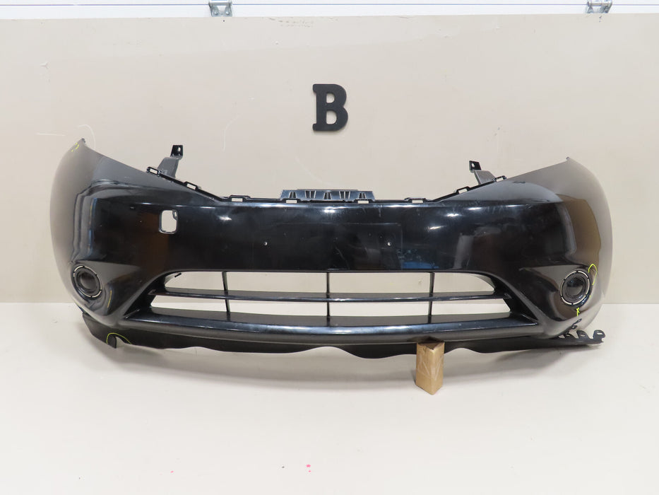 2014 2015 2016 NISSAN VERSA NOTE FRONT BUMPER W/ VALANCE COVER OEM 86511-J9000