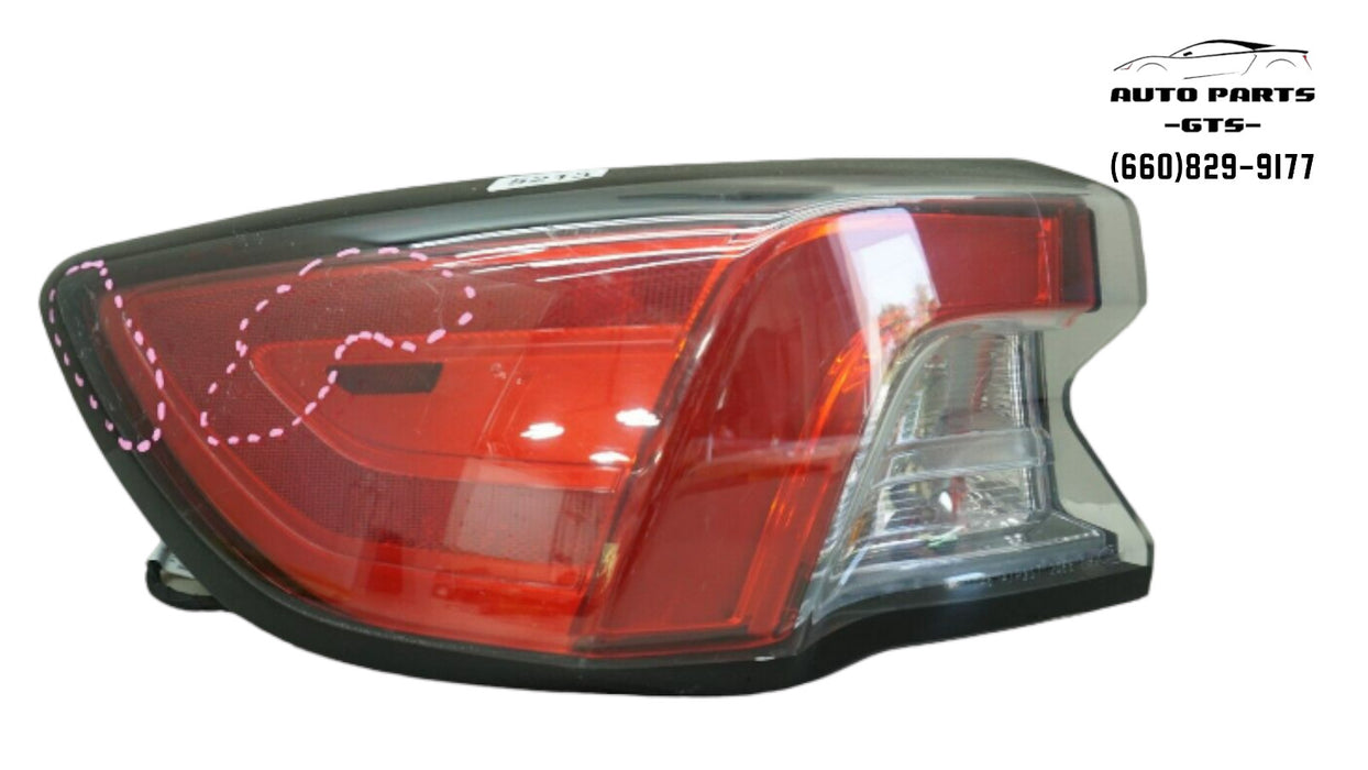 2020-2022 FORD ESCAPE REAR LEFT DRIVER OUTER TAIL LIGHT LAMP OEM LJ6B-13405-AG