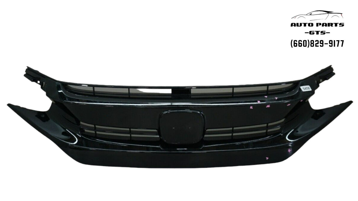 2016-2018 HONDA CIVIC SEDAN FRONT UPPER BUMPER RADIATOR GRILLE GRILL AFTERMARKET