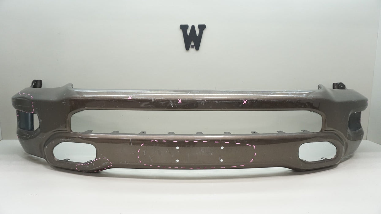 2019-2023 DODGE RAM 1500 FRONT METAL BUMPER COVER 5ZB411XJAD OEM 20 21 22