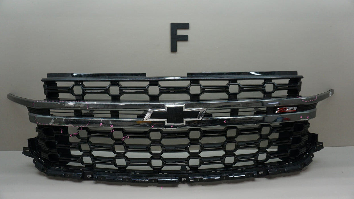 2021-2023 CHEVROLET TAHOE SUBURBAN FRONT MAIN GRILLE 84913569 OEM 21 22 23
