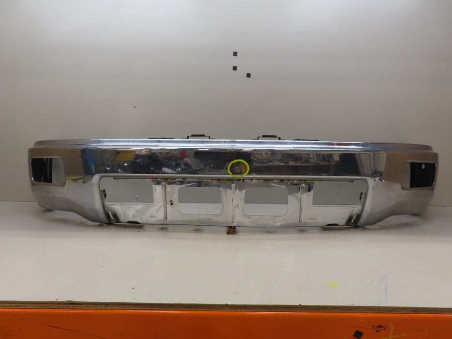 2014 2015 CHEVROLET SILVERADO 1500 FRONT BUMPER METAL OEM