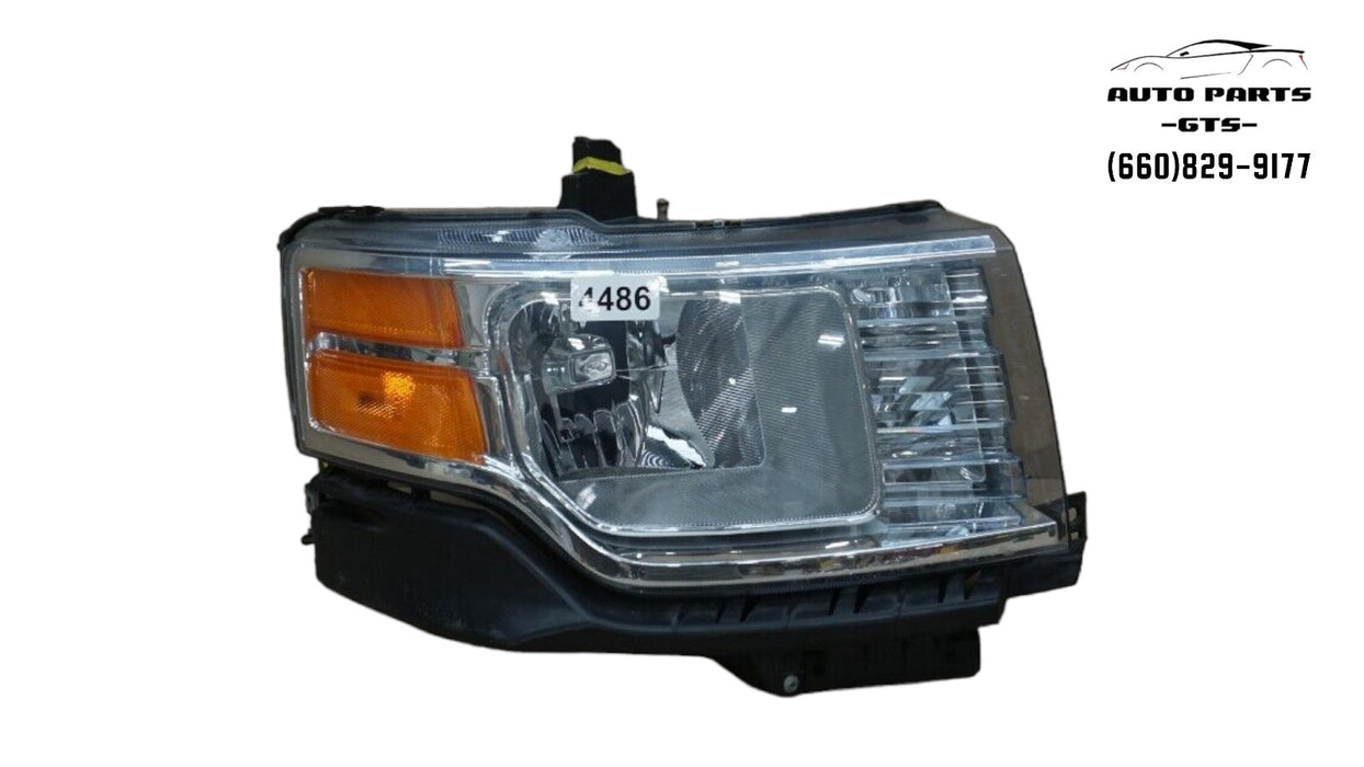 2009-2012 FORD FLEX FRONT RIGHT PASSENGER SIDE HEADLIGHT HALOGEN OEM 09 10 11 12
