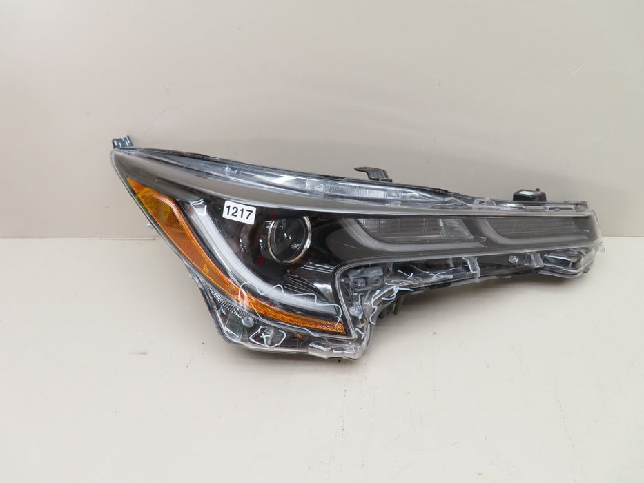 2020-2022 TOYOTA COROLLA FRONT RIGHT PASSENGER SIDE HEADLIGHT LAMP FULL LED OEM