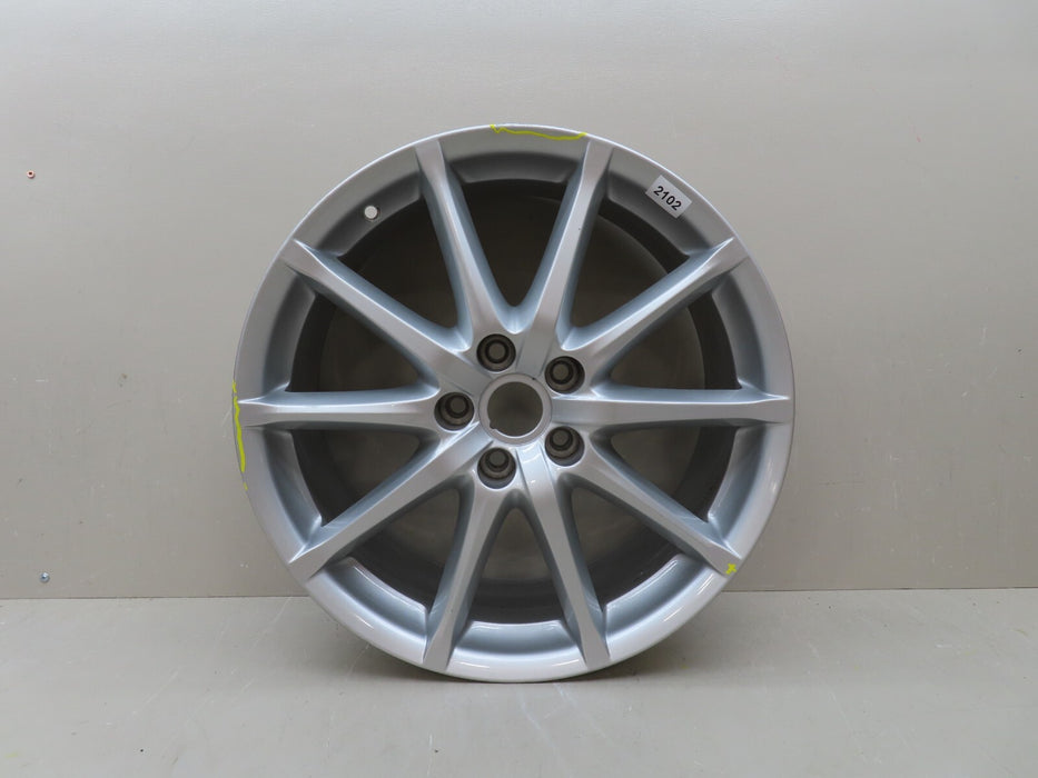 2004-2012 ASTON MARTIN DB9 FRONT WHEEL RIM 10 SPOKE 19X8.5 19" OEM 9G43-1007-AC