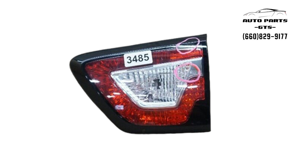 2013-2017 CHEVROLET TRAVERSE REAR RIGHT PASSENGERS INNER TRUNK TAIL LIGHT OEM