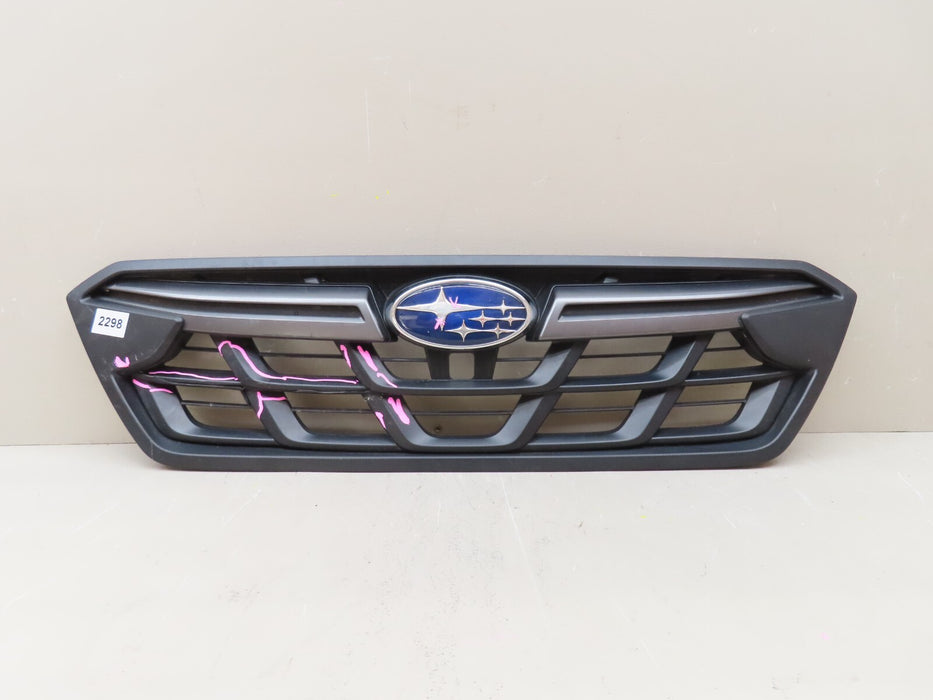 2021-2023 SUBARU CROSSTREK FRONT UPPER GRILLE GRILL W/ EMBLEM OEM 91122FL240
