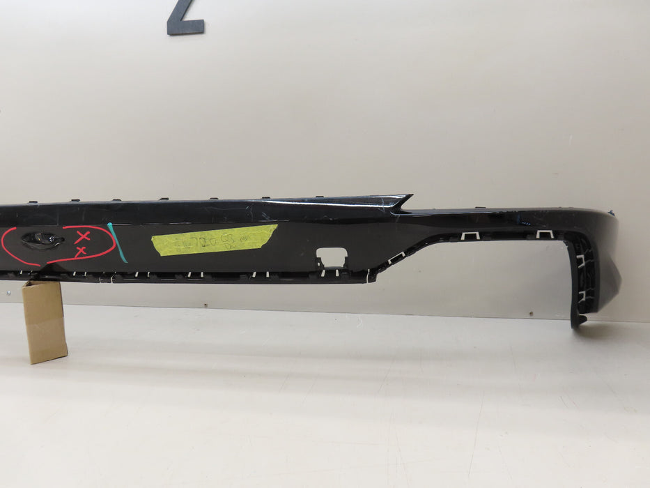2019-2022 AUDI Q3 S-LINE REAR CENTER BUMPER COVER VALANCE OEM 83A807521B
