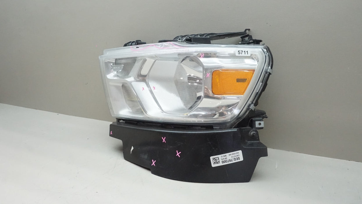 2019-2022 DODGE RAM 1500 FRONT LH LEFT DRIVER SIDE HALOGEN HEADLIGHT OEM