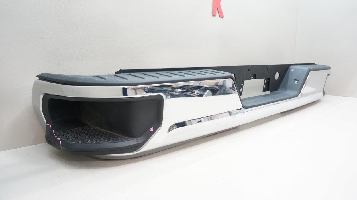 2019-2022 CHEVROLET SILVERADO GMC SIERRA 1500 REAR BUMPER METAL OEM