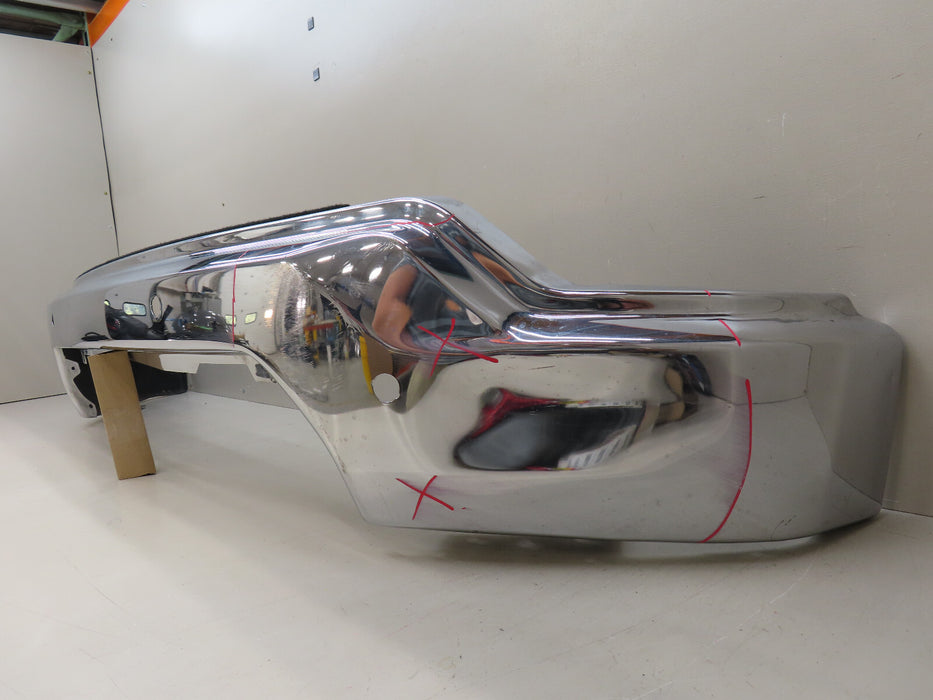 2019-2022 GMC SIERRA FRONT METAL BUMPER W/SENSOR HOLES OEM