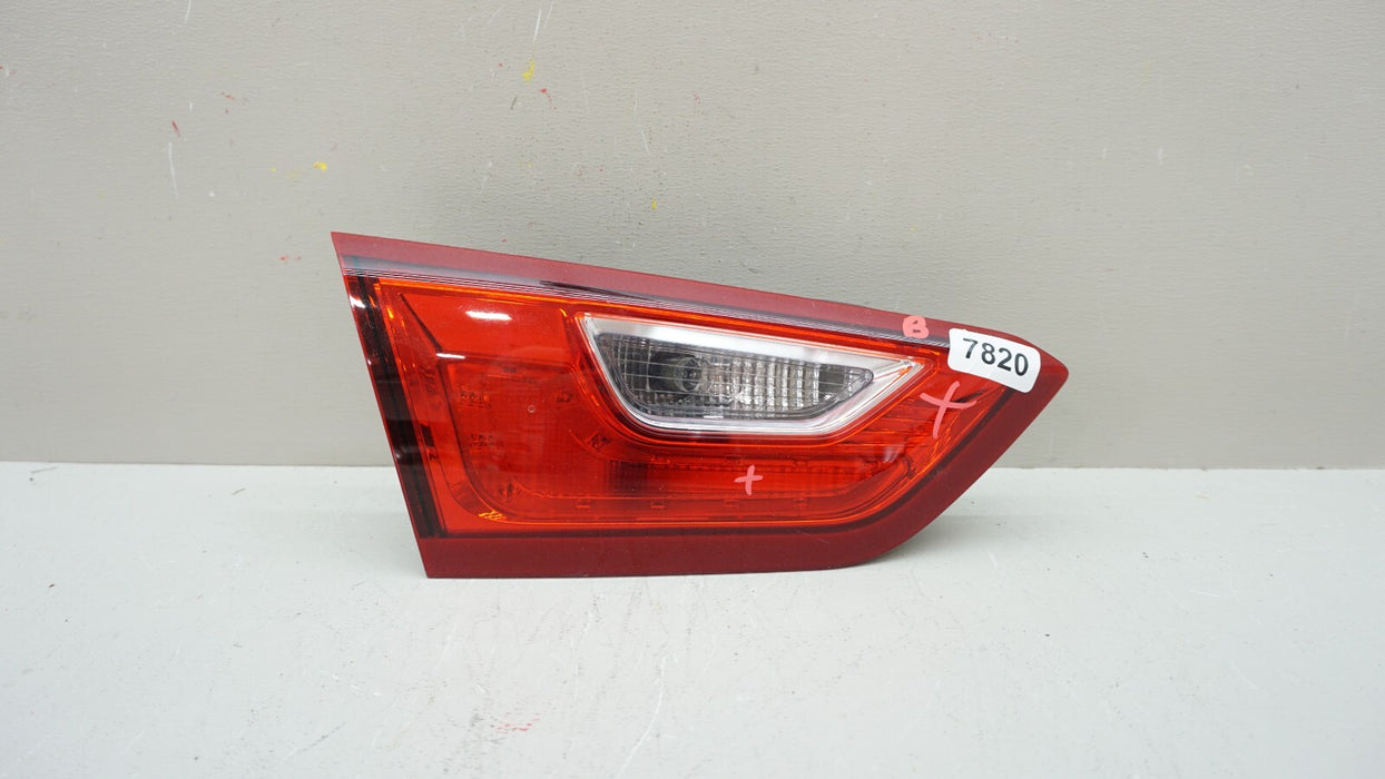 2016-2018 CHEVROLET MALIBU REAR LH LEFT DRIVER SIDE INNER TAIL LIGHT OEM