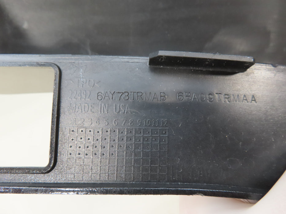 2019-2022 JEEP CHEROKEE REAR LH LEFT DRIVER SIDE BUMPER COVER OEM 6AY73TRMAB