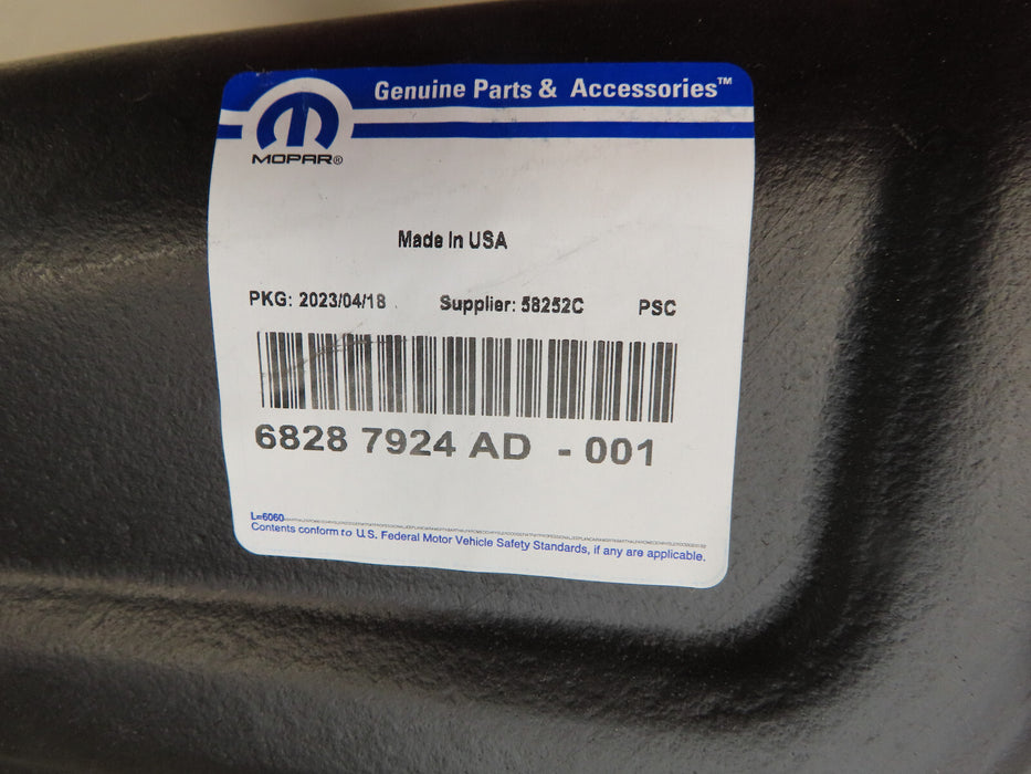 2019-2021 JEEP CHEROKEE REAR RIGHT PASSENGER INNER SPLASH GUARD OEM 68287924AD