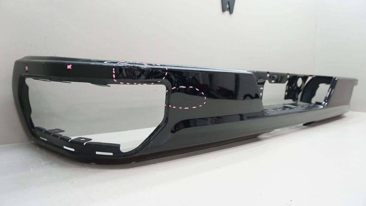 2019-2022 CHEVROLET SILVERADO GMC SIERRA 1500 REAR BUMPER BLACK METAL OEM
