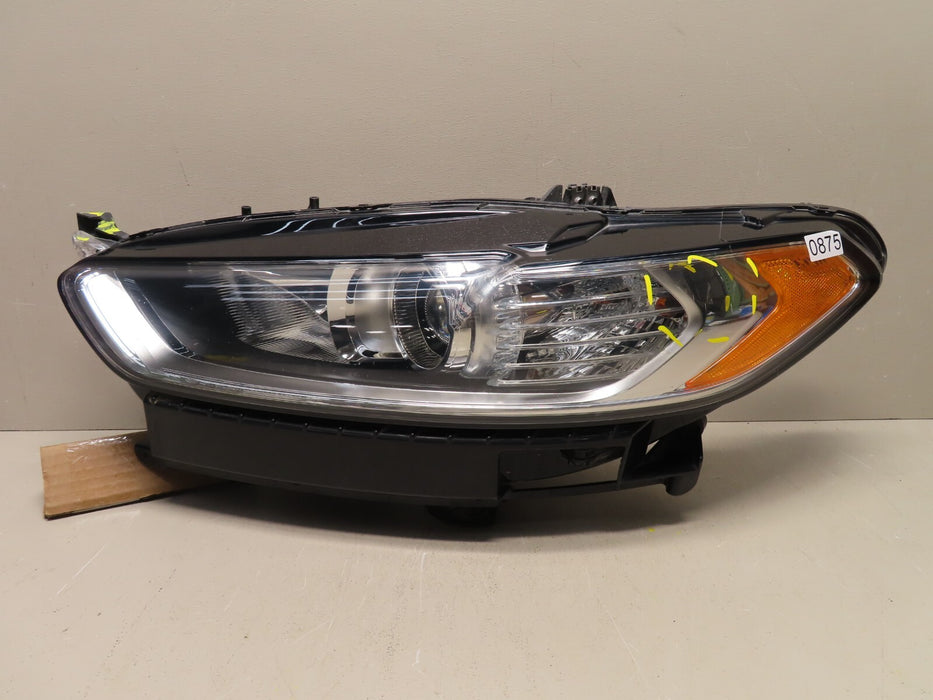 2013-2016 FORD FUSION LEFT DRIVER SIDE HEADLIGHT HALOGEN LAMP LIGHT OEM