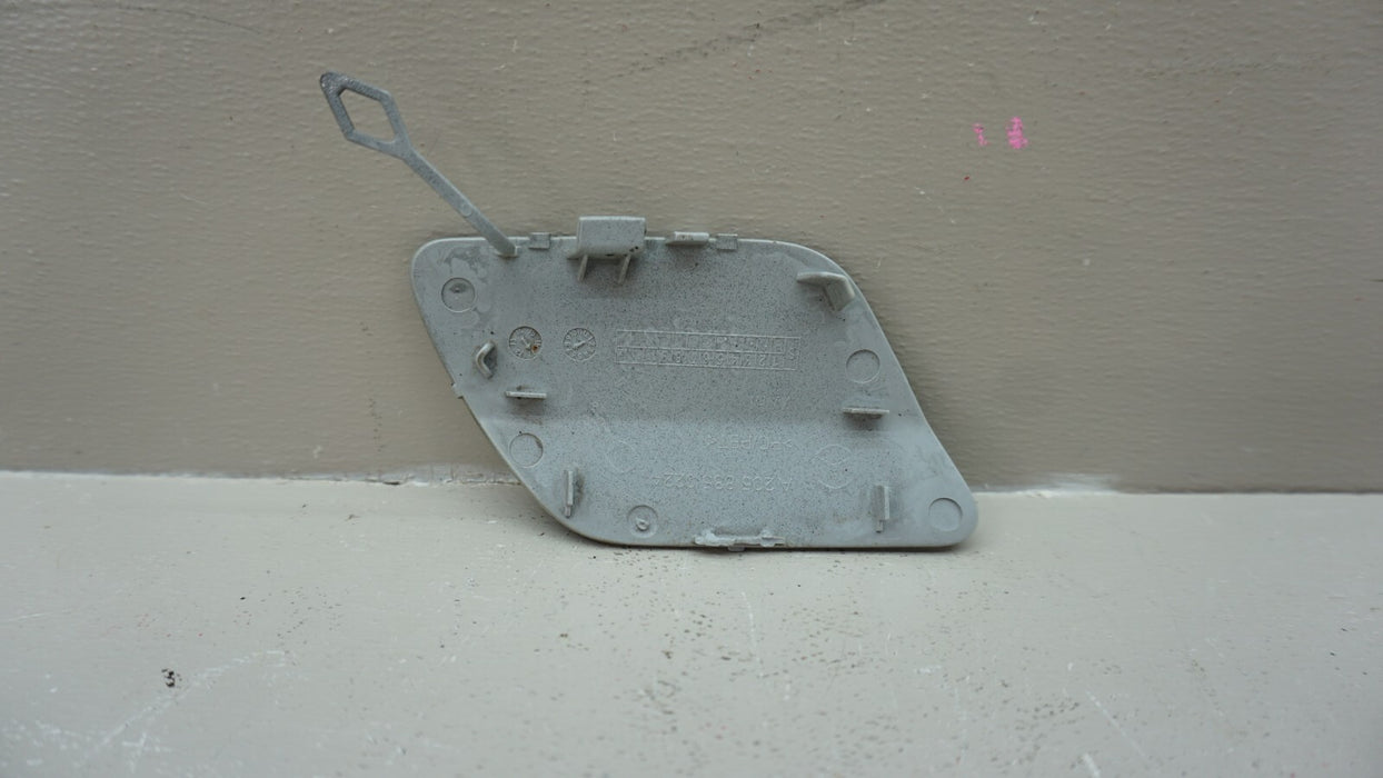 2015-2020 MERCEDES C CLASS W205 REAR BUMPER TOW HOOK COVER BLACK OEM A2058850224