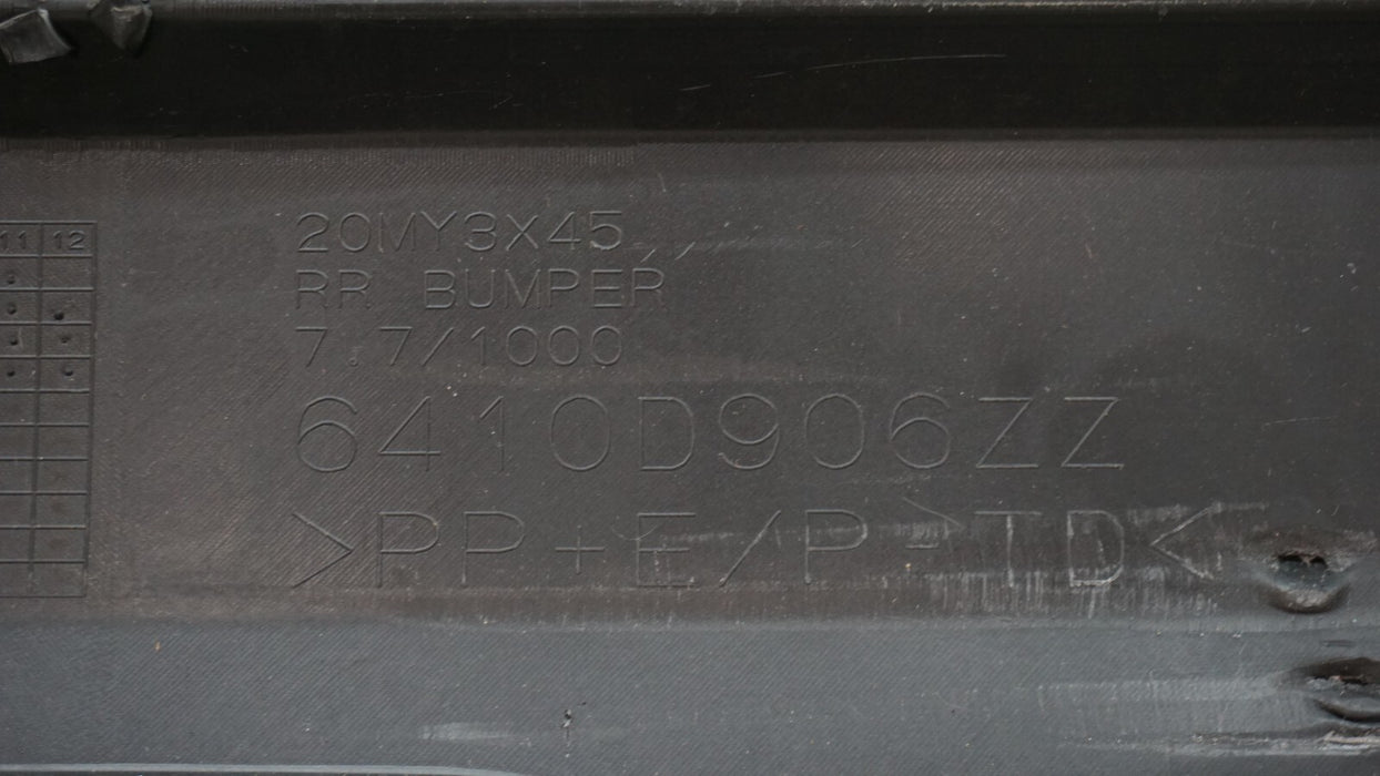 2019-2022 MITSUBISHI ASX OUTLANDER SPORT REAR BUMPER 6410D906ZZ OEM