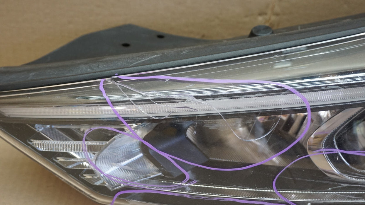 2019-2021 HYUNDAI TUCSON FRONT LEFT DRIVER SIDE HEADLIGHT HEAD HALOGEN LAMP OEM