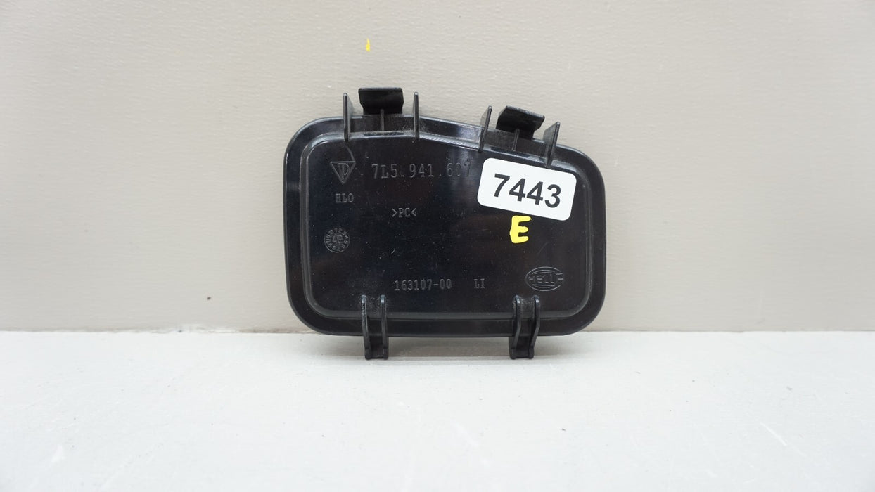 2007-10 PORSCHE CAYENNE 957 FRONT LEFT DRIVER HEADLIGHT HIGH BEAM REAR COVER CAP