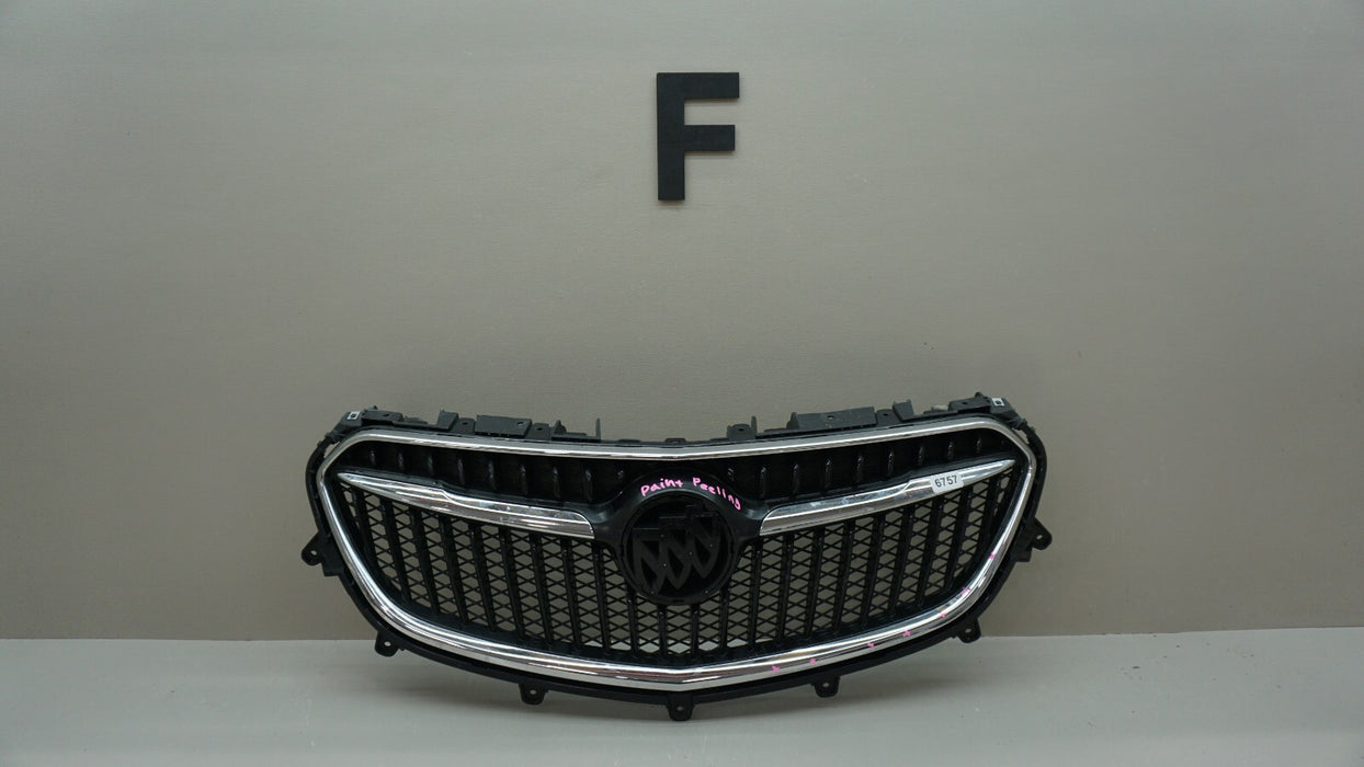 2017-2020 BUICK ENCORE FRONT UPPER MAIN GRILLE 42582101 OEM 17 18 19 20