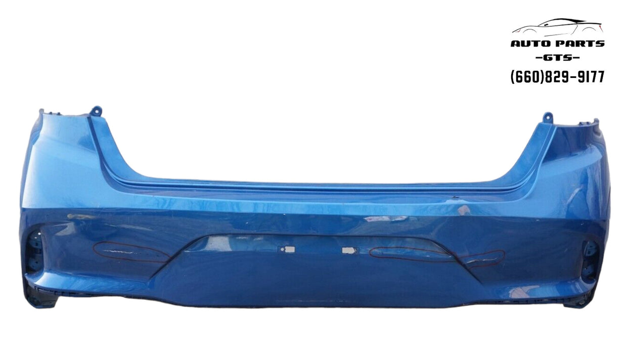 2018-2019 HYUNDAI SONATA REAR BUMPER WITHOUT SENSORS COVER OEM 18 19 86611-C2700