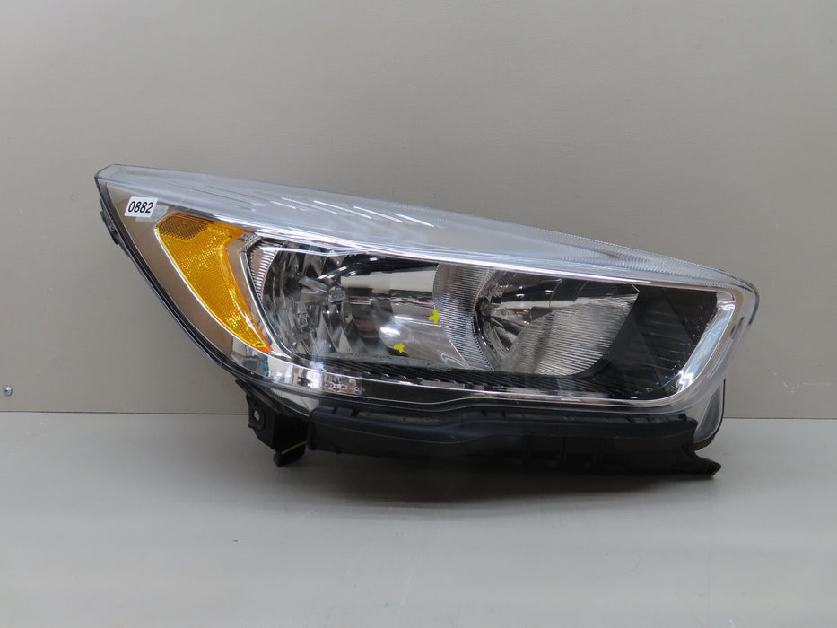 2017-2019 FORD ESCAPE FRONT RIGHT PASSENGER HEADLIGHT HALOGEN OEM GJ54-13W029-A