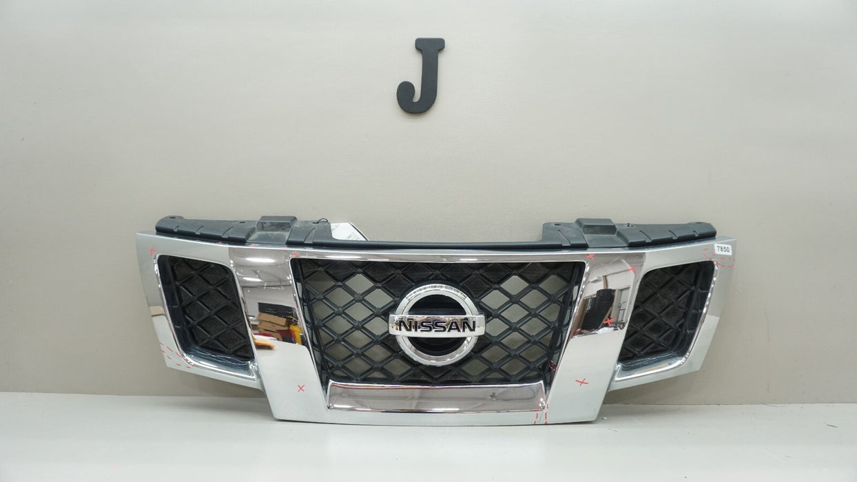 2009-2021 NISSAN FRONTIER FRONT UPPER RADIATOR GRILLE 62310-9BA0A OEM