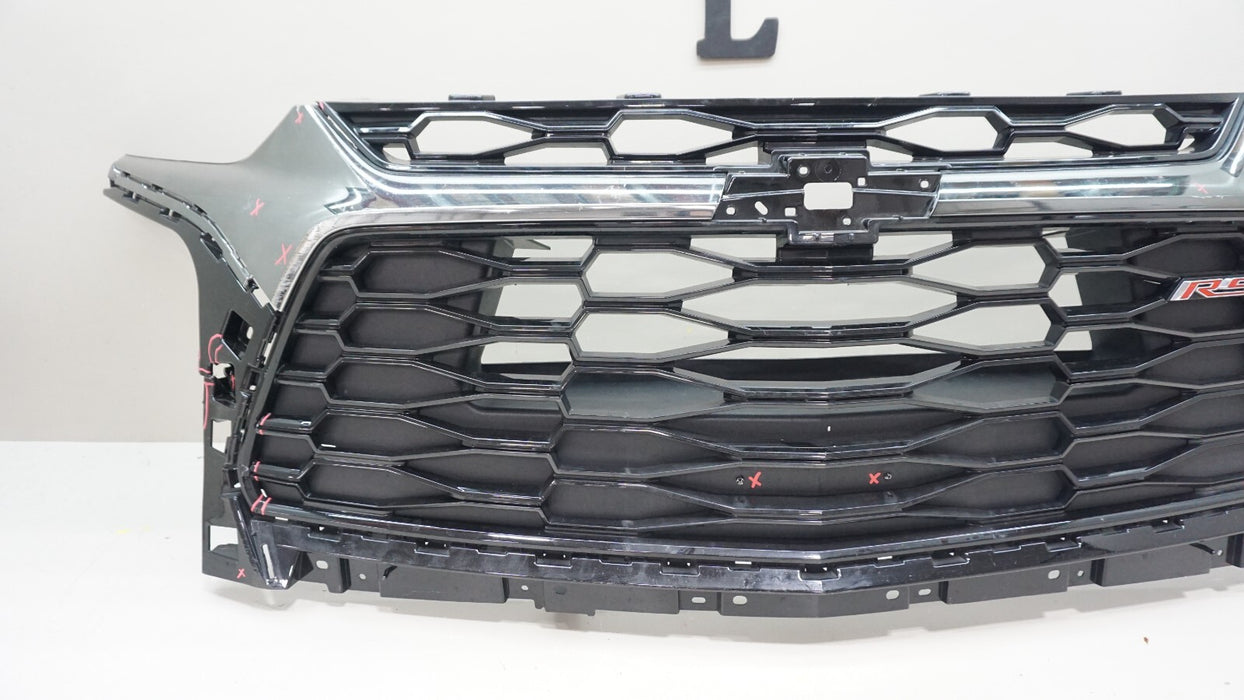 2019-2022 CHEVROLET BLAZER RS FRONT BUMPER RADIATOR GRILLE GRILL OEM 84237877