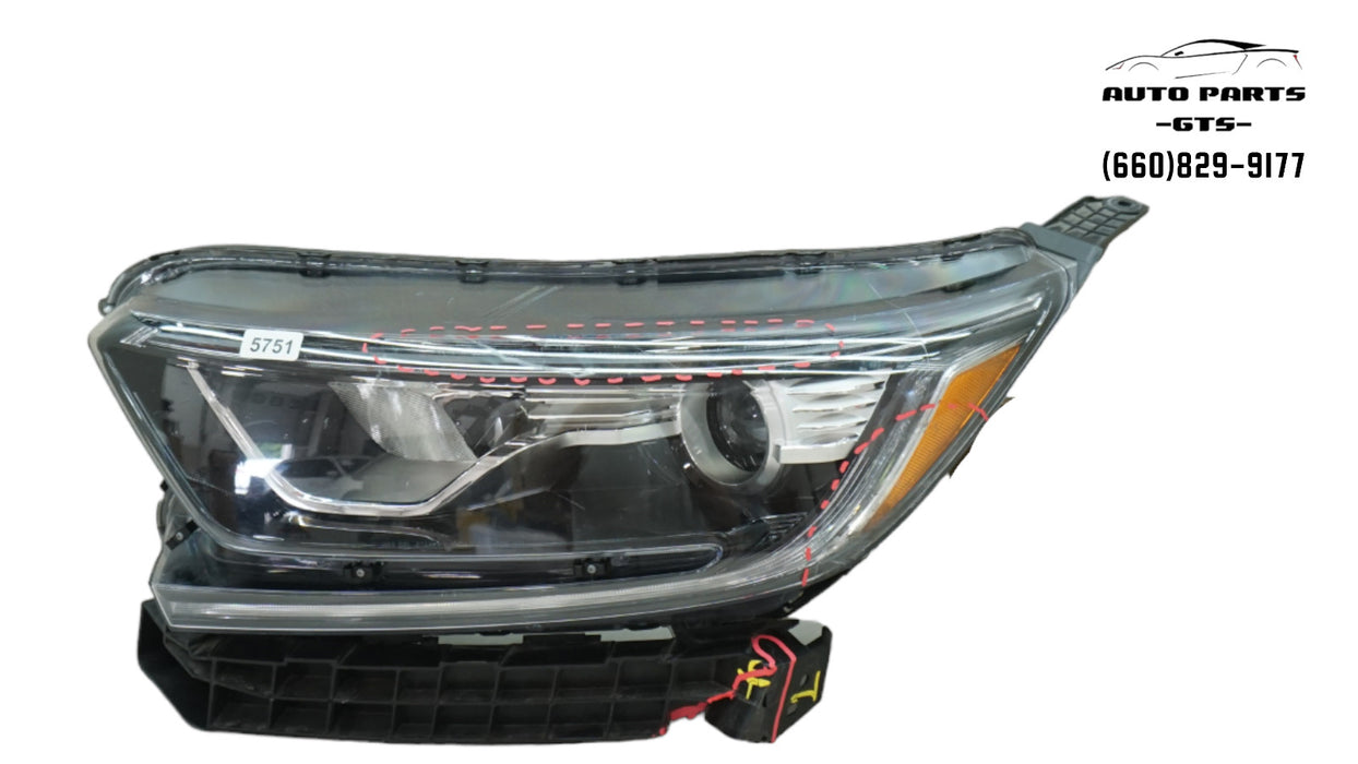 2017-2019 HONDA CR-V FRONT LH LEFT DRIVER SIDE HEADLIGHT OEM 17 18 19