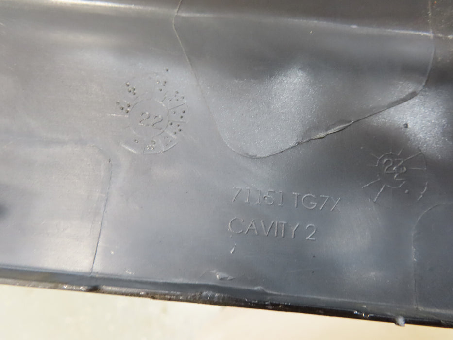 2019-2022 HONDA PILOT FRONT UPPER RADIATOR GRILLE GRILL OEM 71150TG7 A600