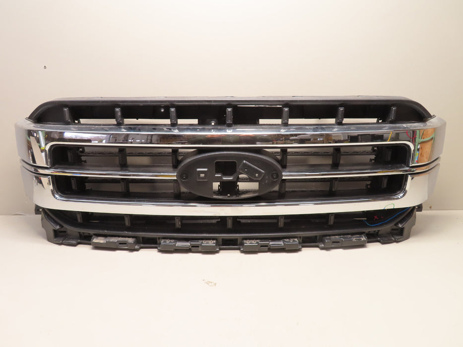 2021 2022 FORD F-150 F150 XL XLT LARIAT BASE FRONT UPPER GRILLE W/SHUTTERS OEM