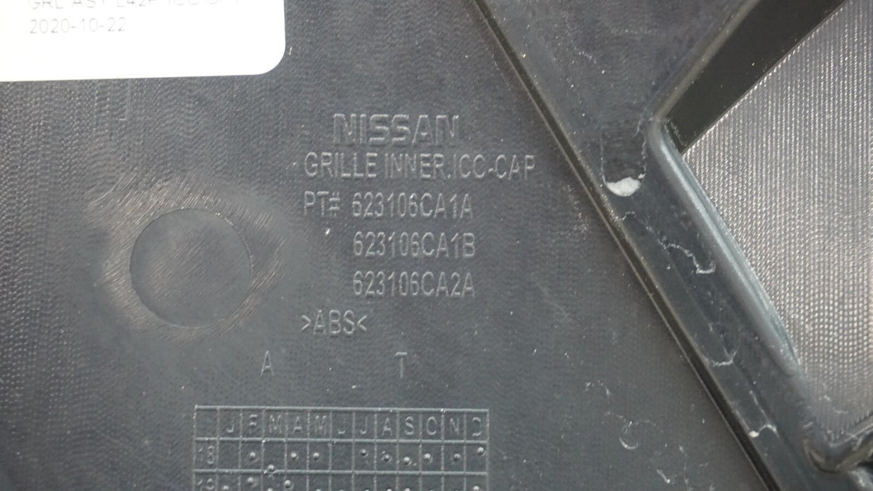 2019-2021 NISSAN ALTIMA FRONT BUMPER GRILLE GRILL OEM 623106CA1A