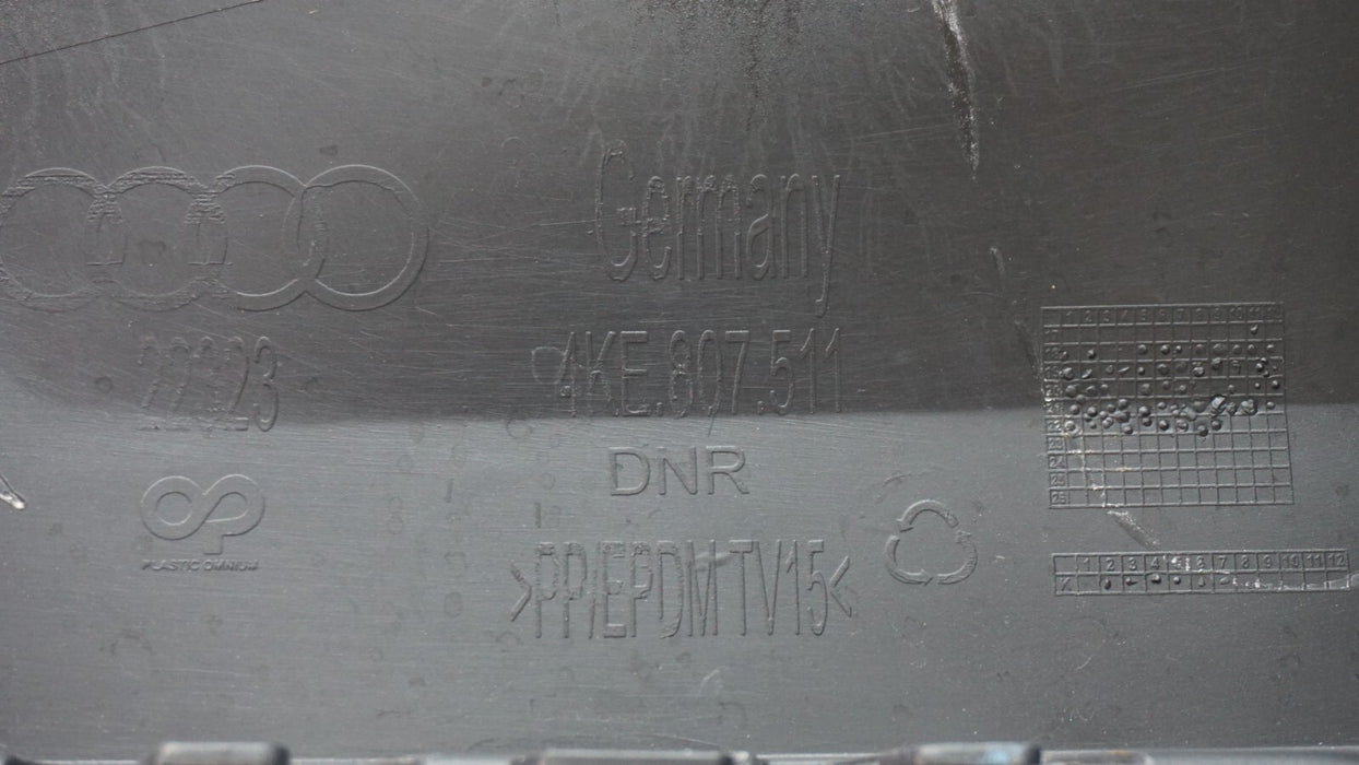 2019-2021 AUDI E-TRON REAR BUMPER COVER 4KE807511 OEM 19 20 21